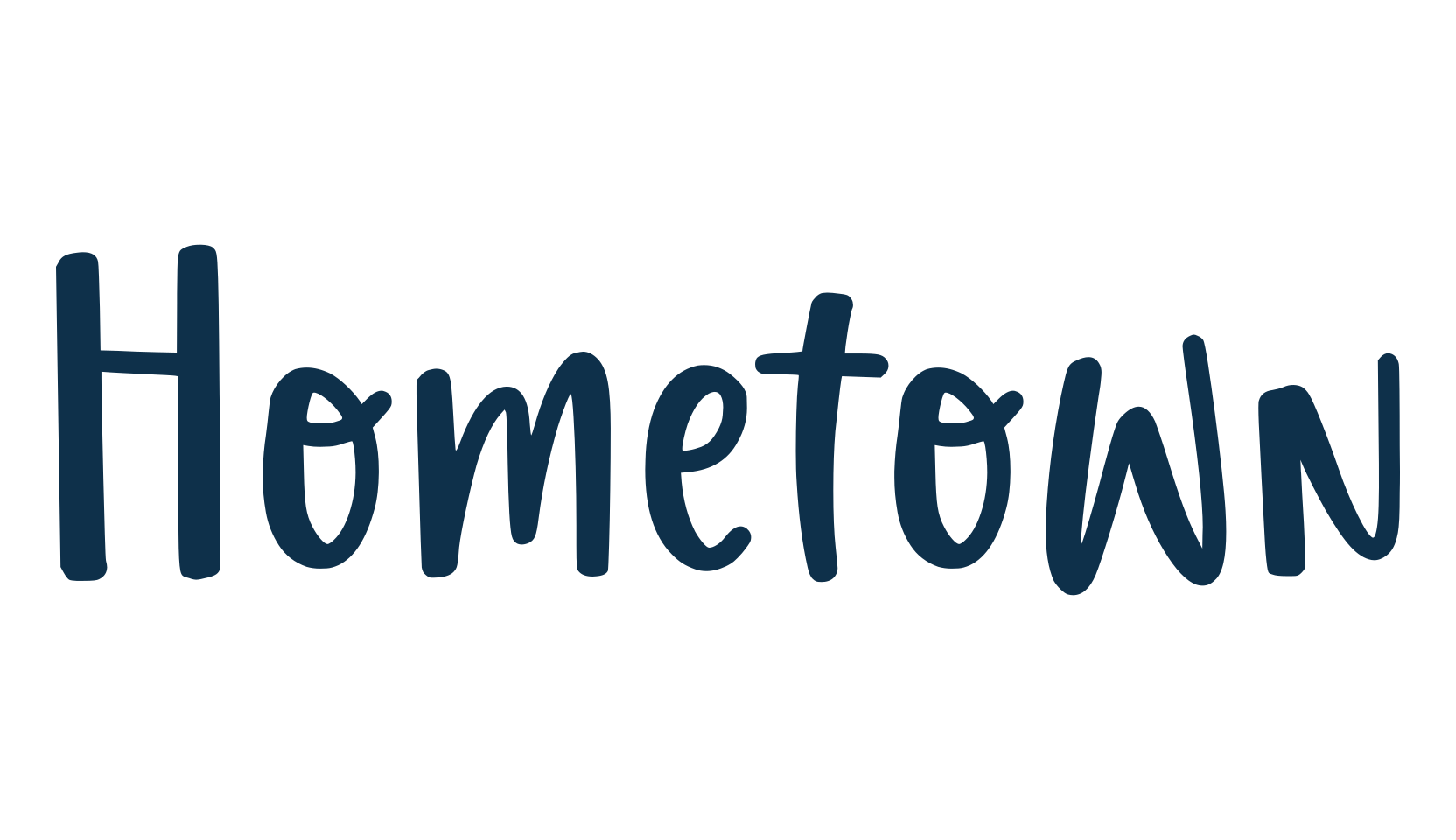 Hometown (hometown-4), fancy various decorative script calligraphy font preview