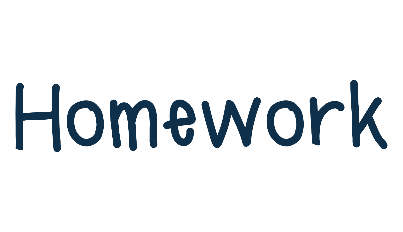 Homework (homework-5), script handwritten fancy decorative calligraphy font preview