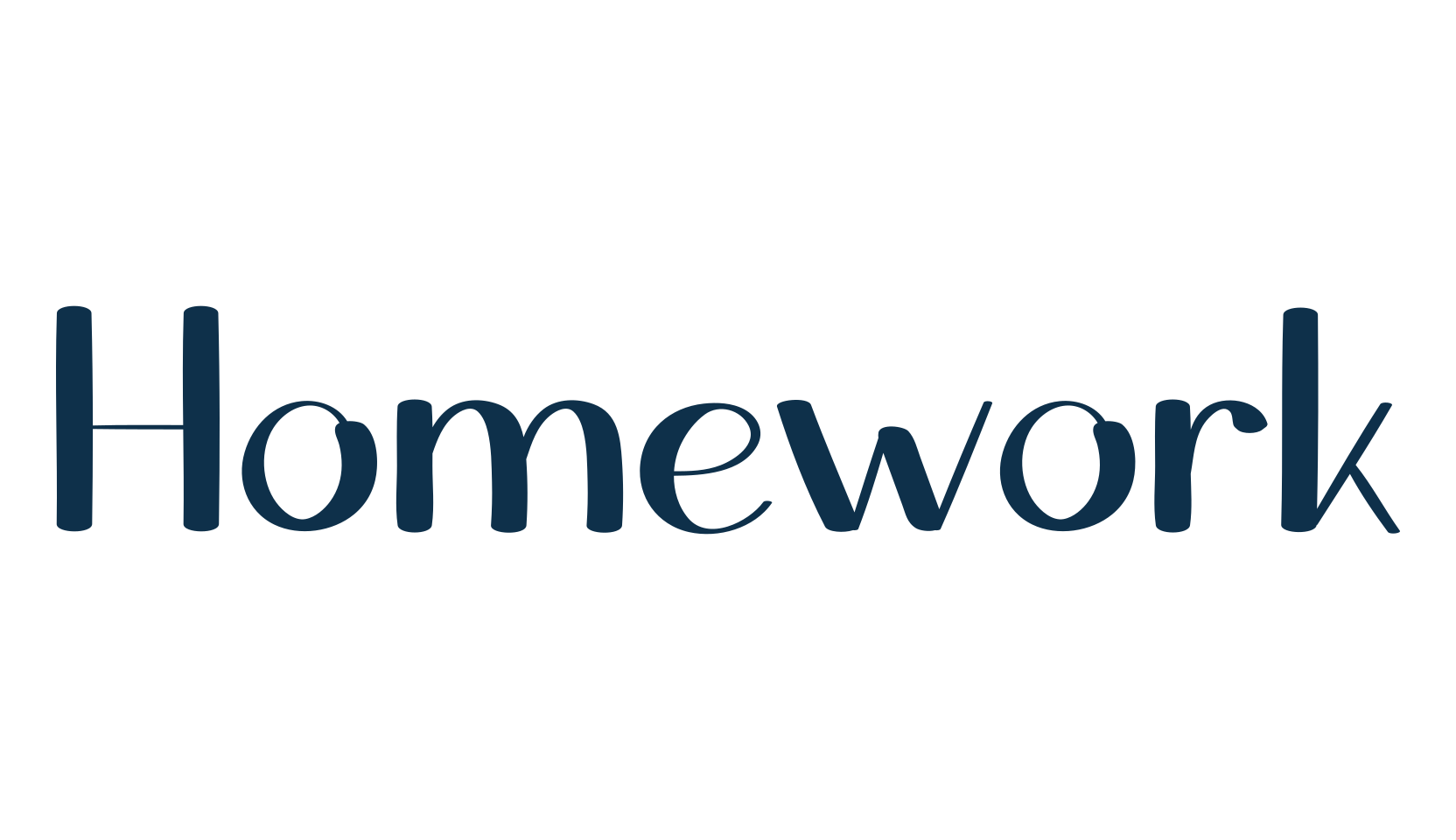 Homework (homework-8), fancy decorative font preview