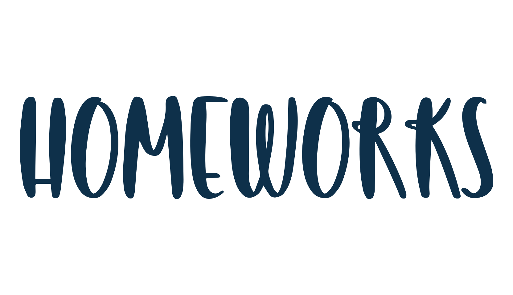 Homeworks, display market font preview