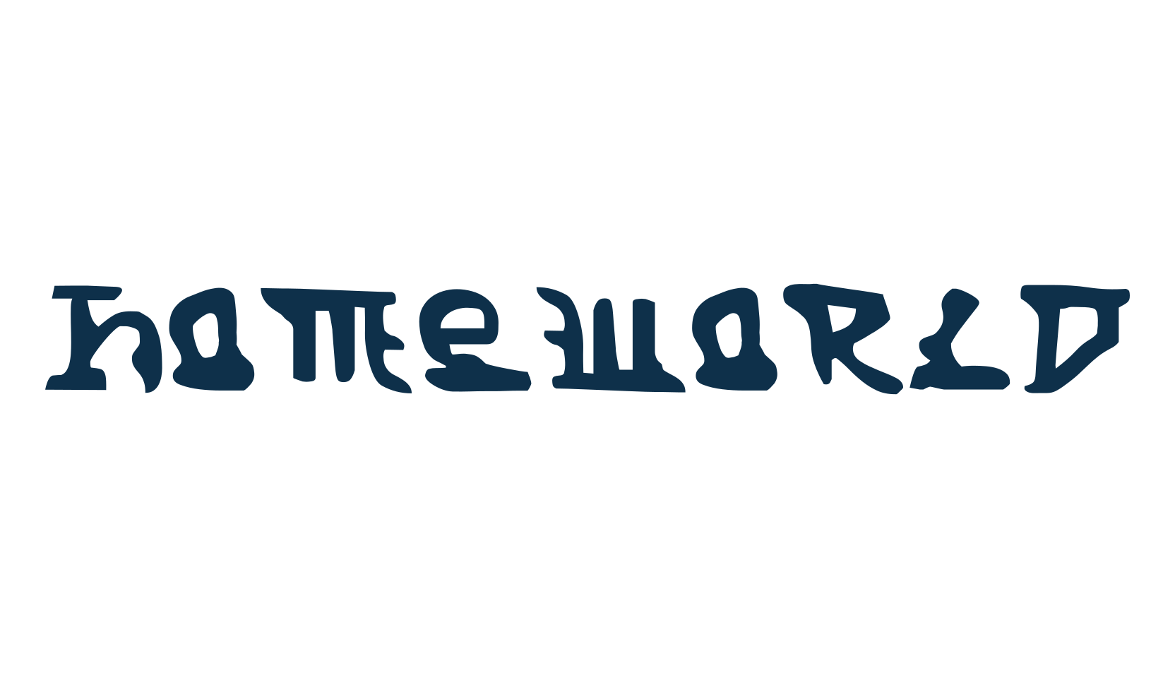 Homeworld, techno sci-fi font preview