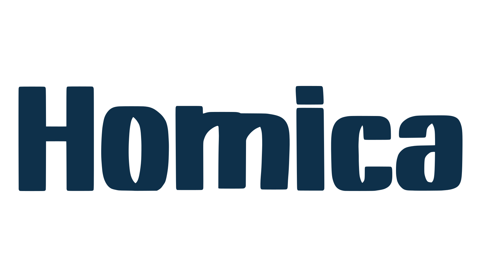 Homica, cartoon font preview