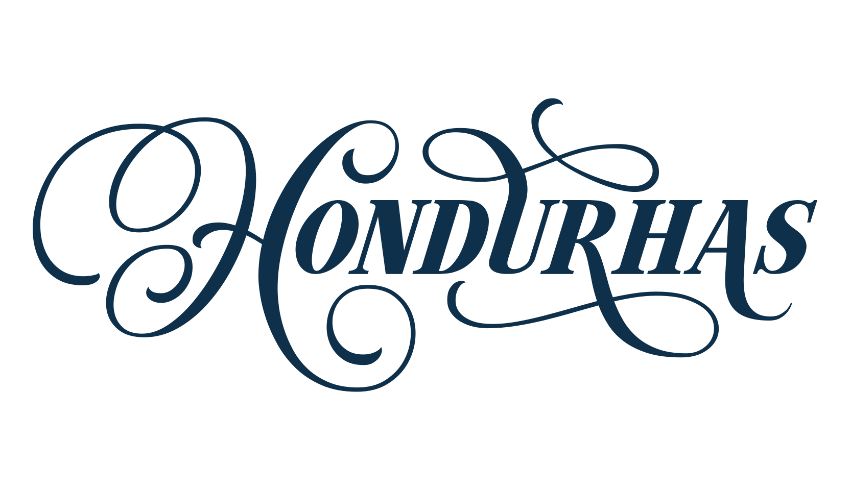 Hondurhas, various font preview