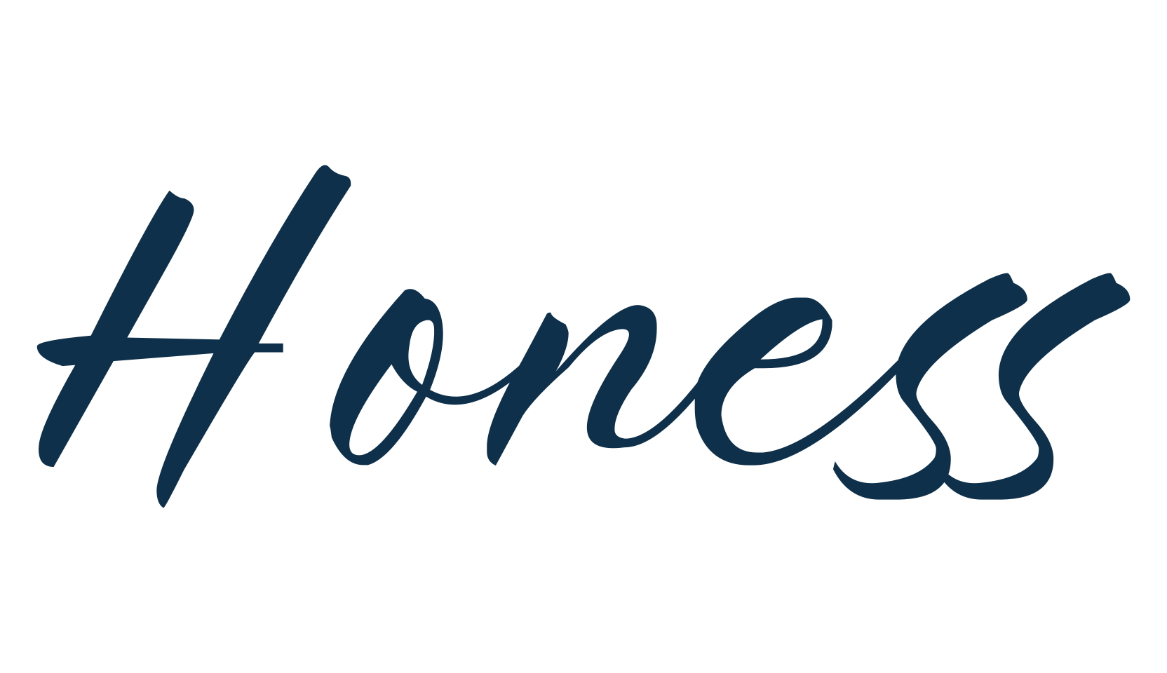 Honess, script calligraphy fancy decorative font preview