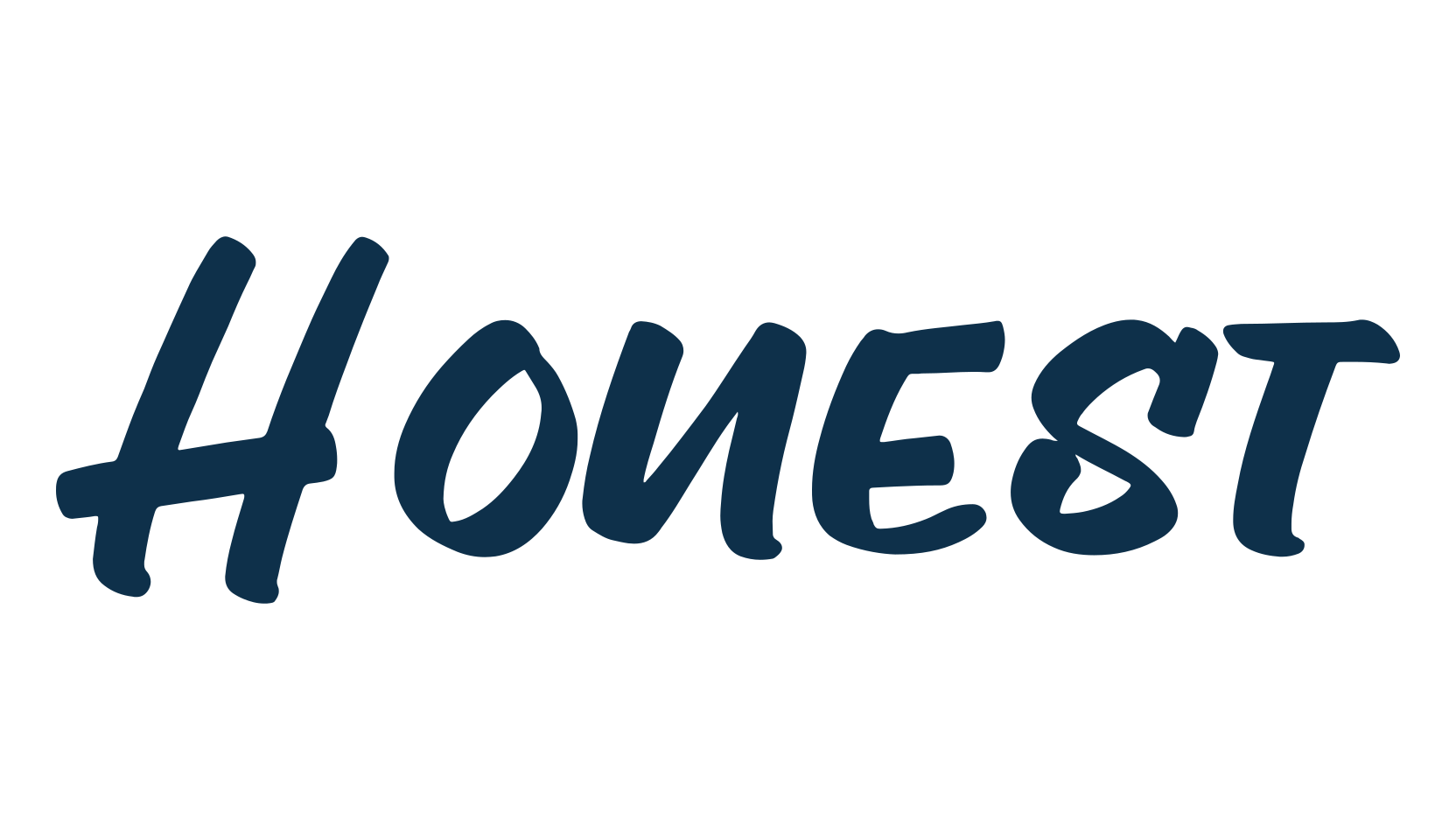 Honest, script handwritten fancy decorative calligraphy font preview