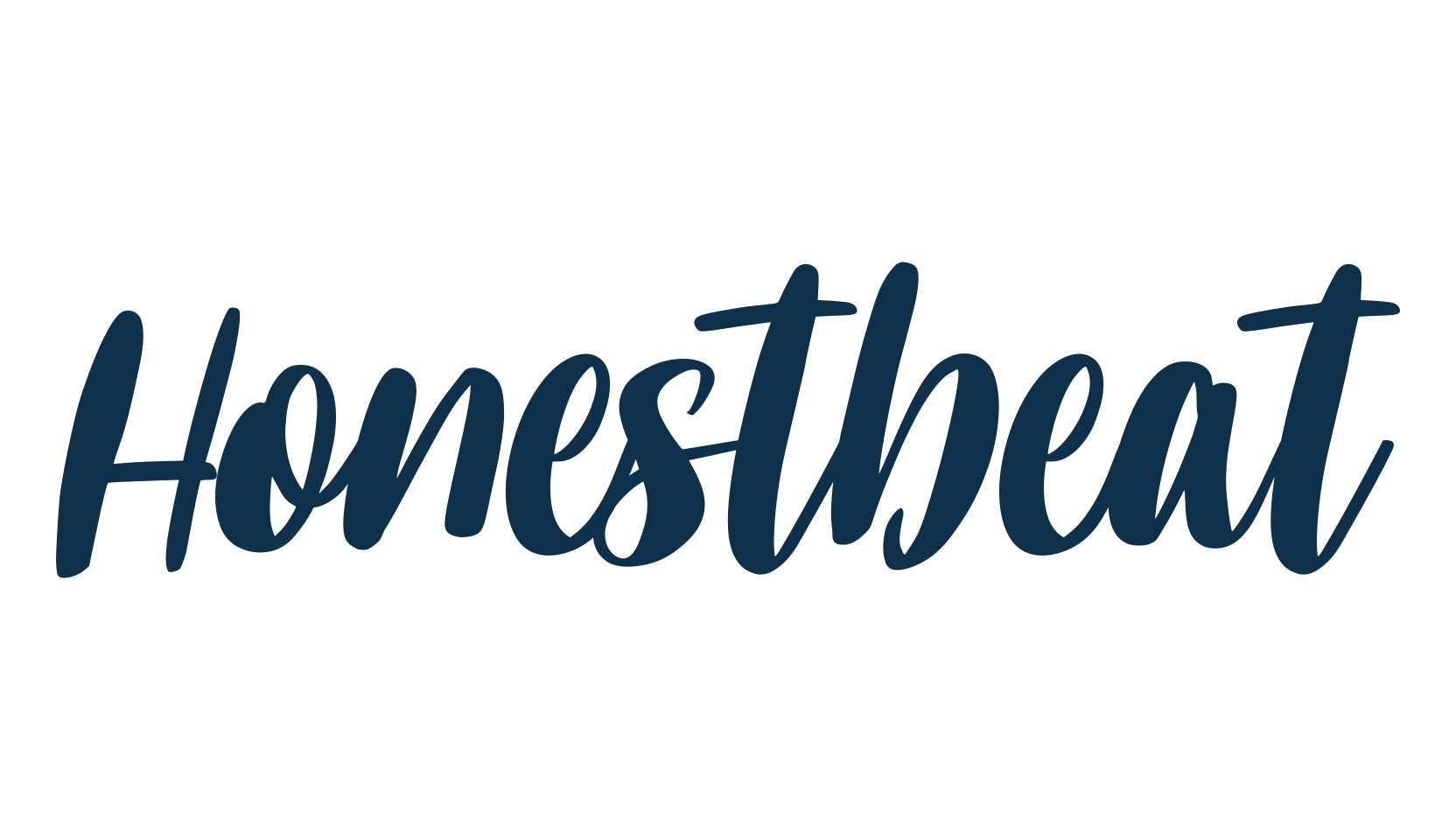 Honestbeat, fancy decorative font preview