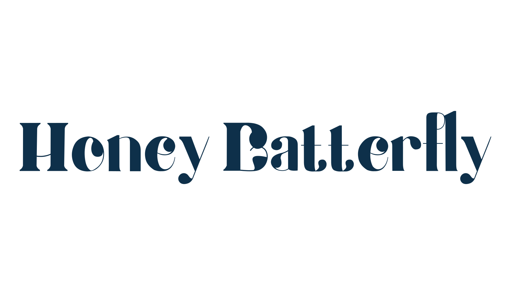 Honey Batterfly, fancy various decorative font preview