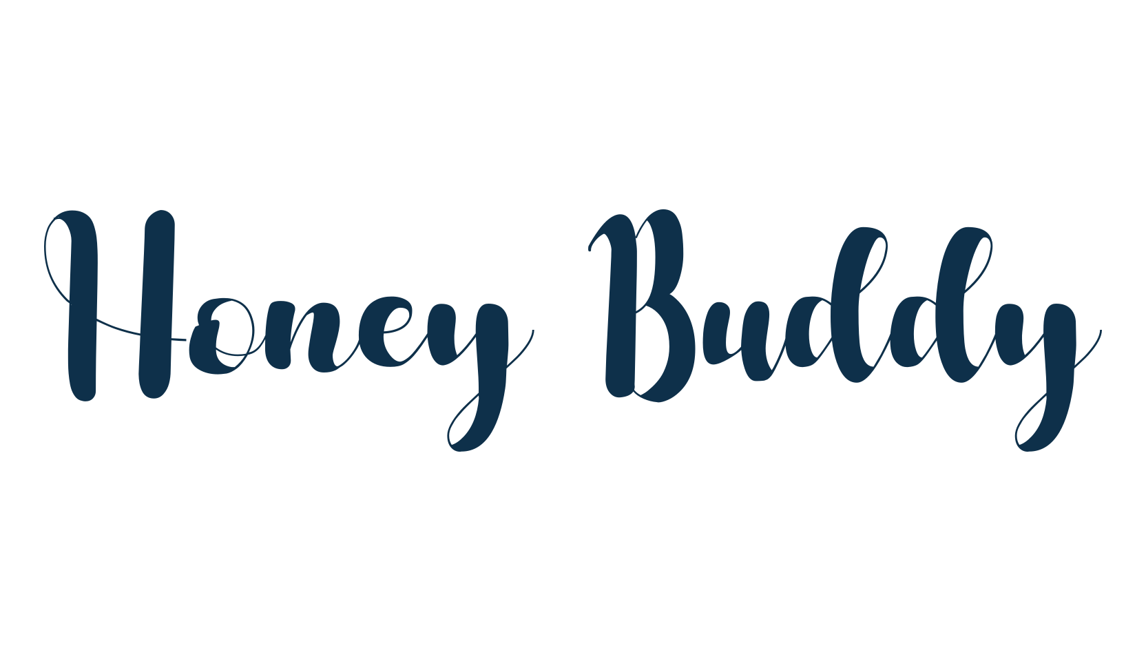 Honey Buddy, display market font preview
