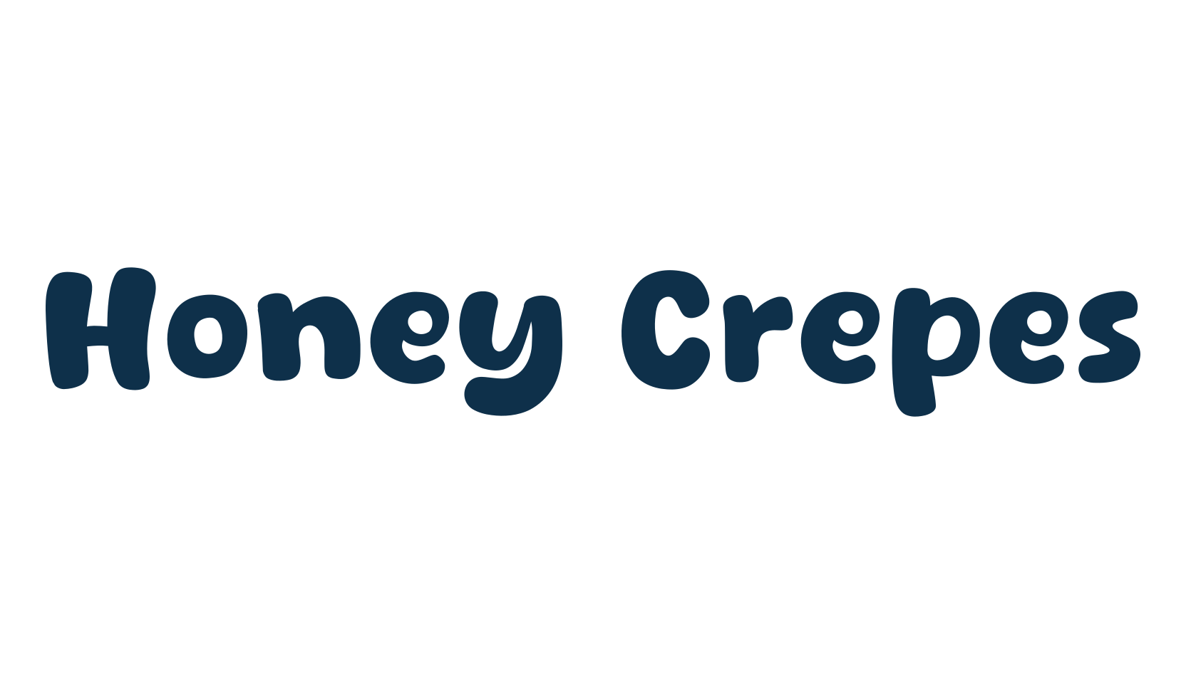 Honey Crepes, fancy decorative font preview