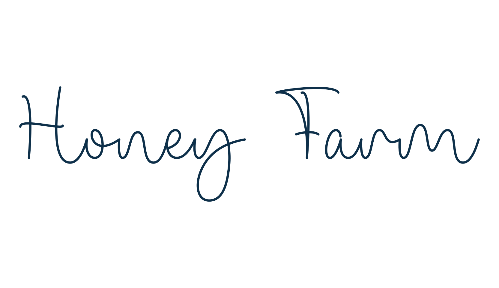 Honey Farm, script handwritten fancy decorative calligraphy font preview