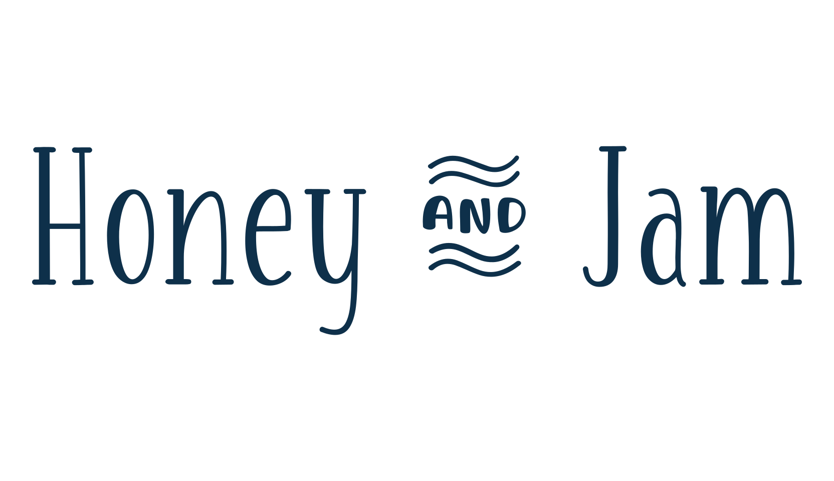Honey & Jam, fancy various decorative font preview