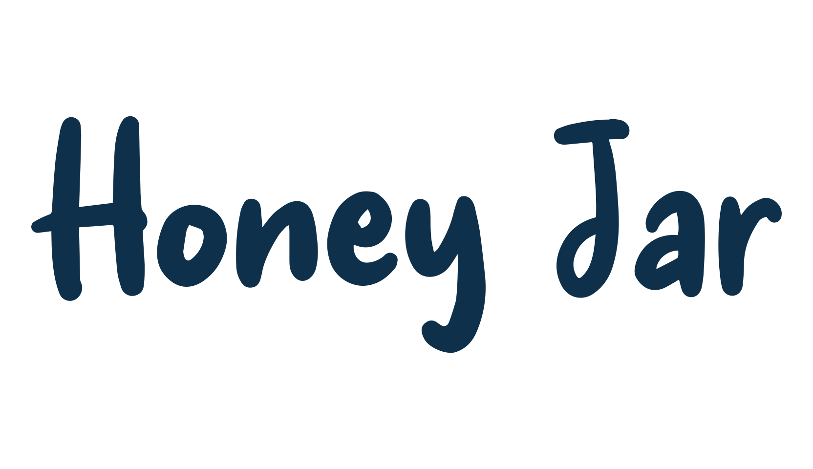Honey Jar, script handwritten fancy decorative calligraphy font preview