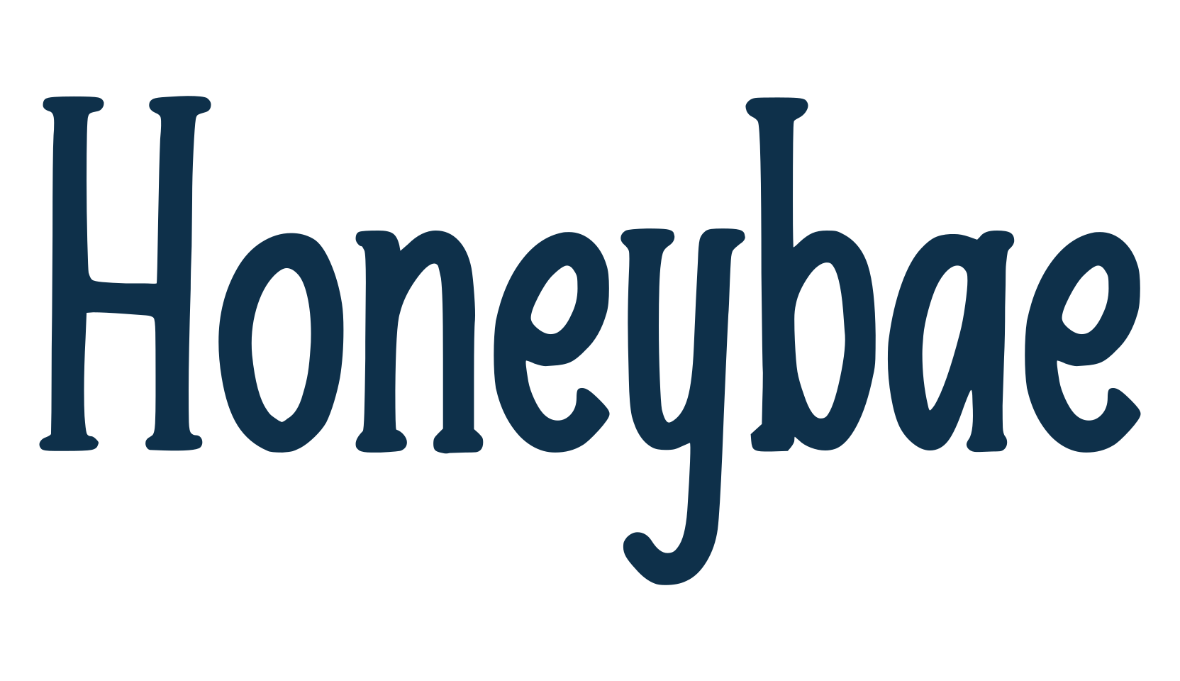 Honeybae, various font preview
