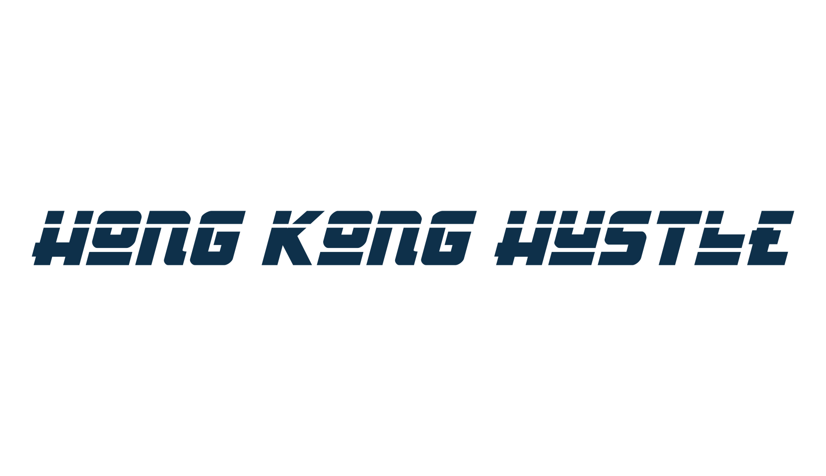 Hong Kong Hustle, foreign look chinese, jpn font preview