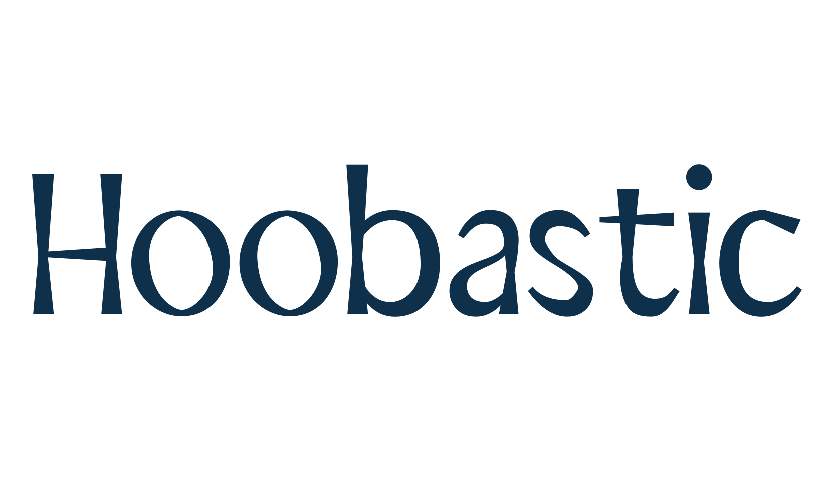 Hoobastic, fancy various decorative font preview