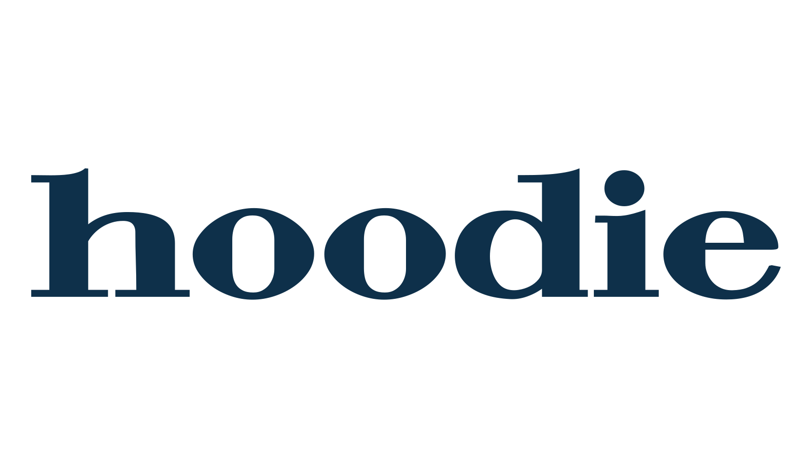 Hoodie, basic serif font preview