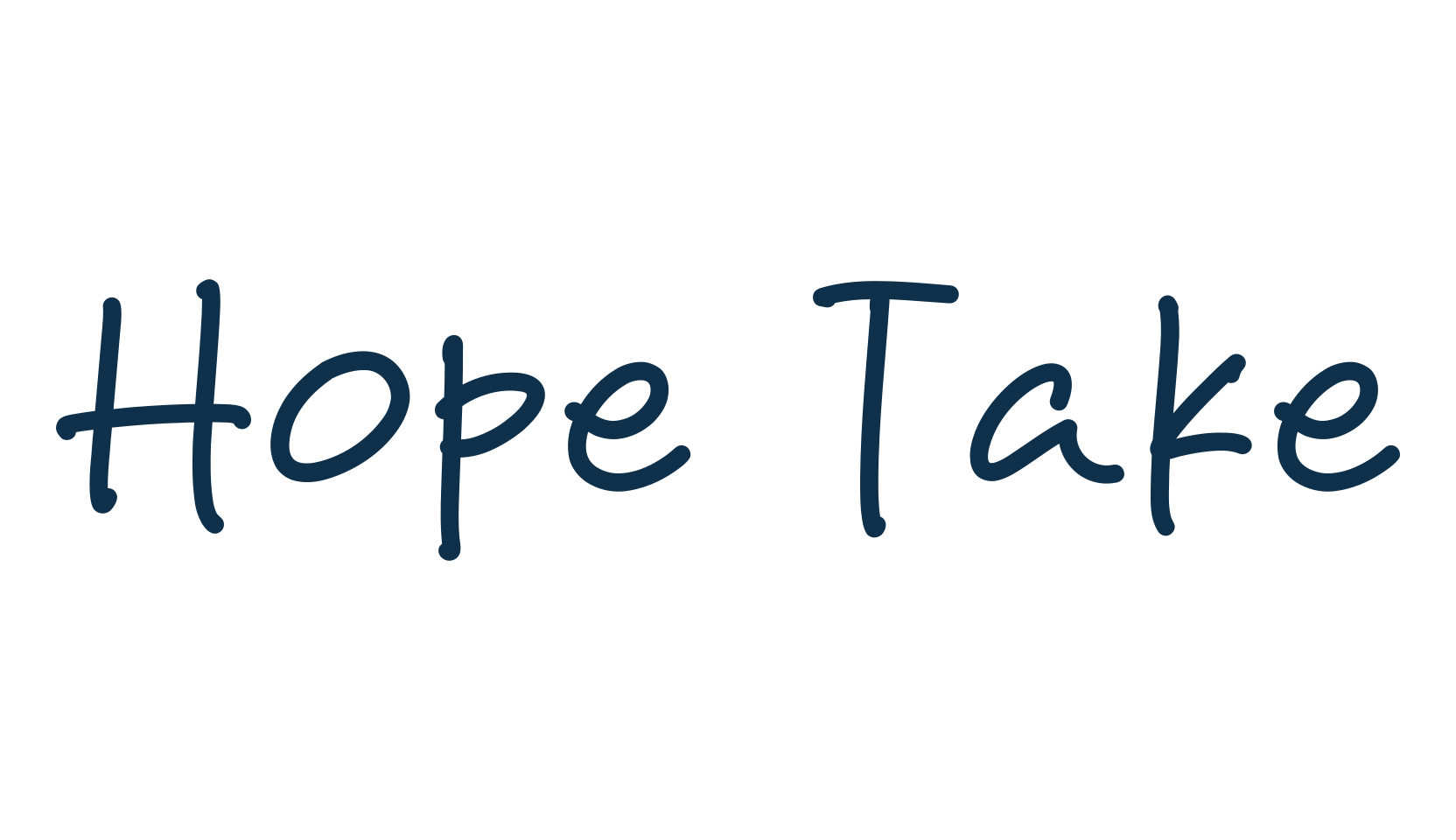 Hope Take, script handwritten fancy decorative calligraphy font preview