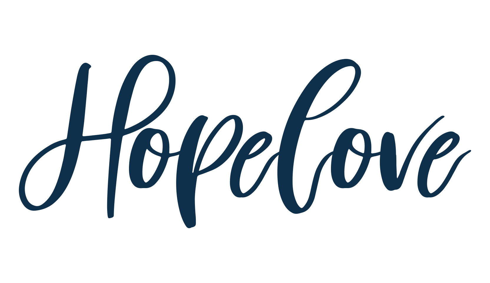 Hopelove, display market font preview
