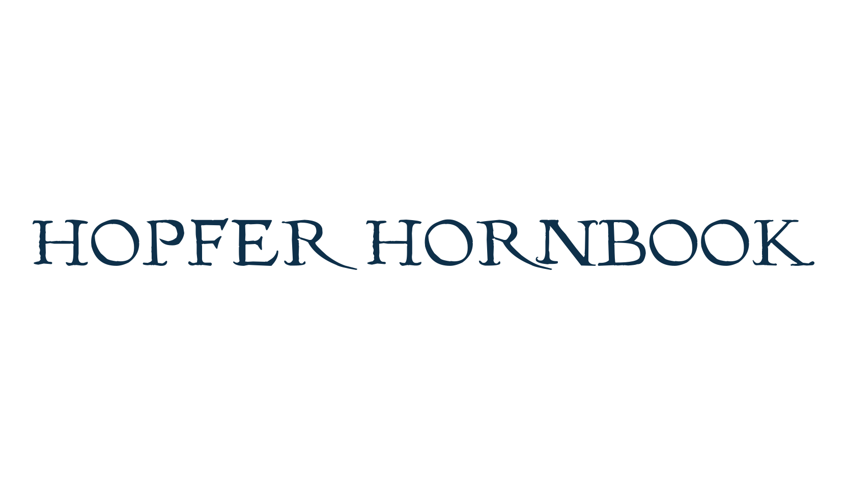 Hopfer Hornbook, fancy various gothic font preview