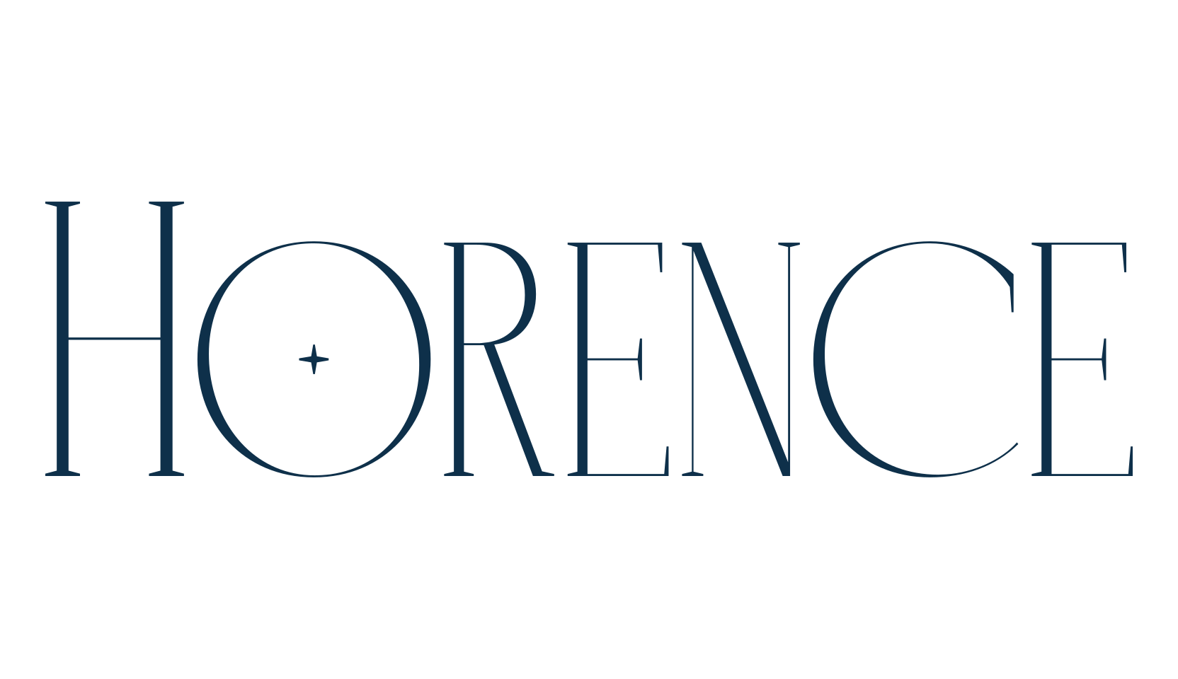 Horence, serif font preview