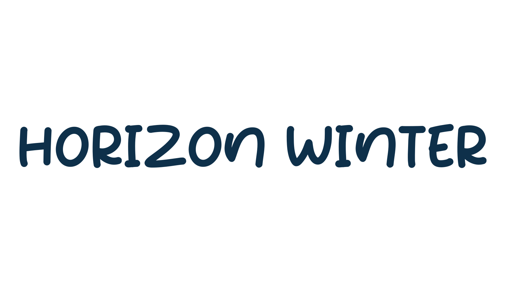 Horizon Winter, script handwritten fancy decorative calligraphy font preview