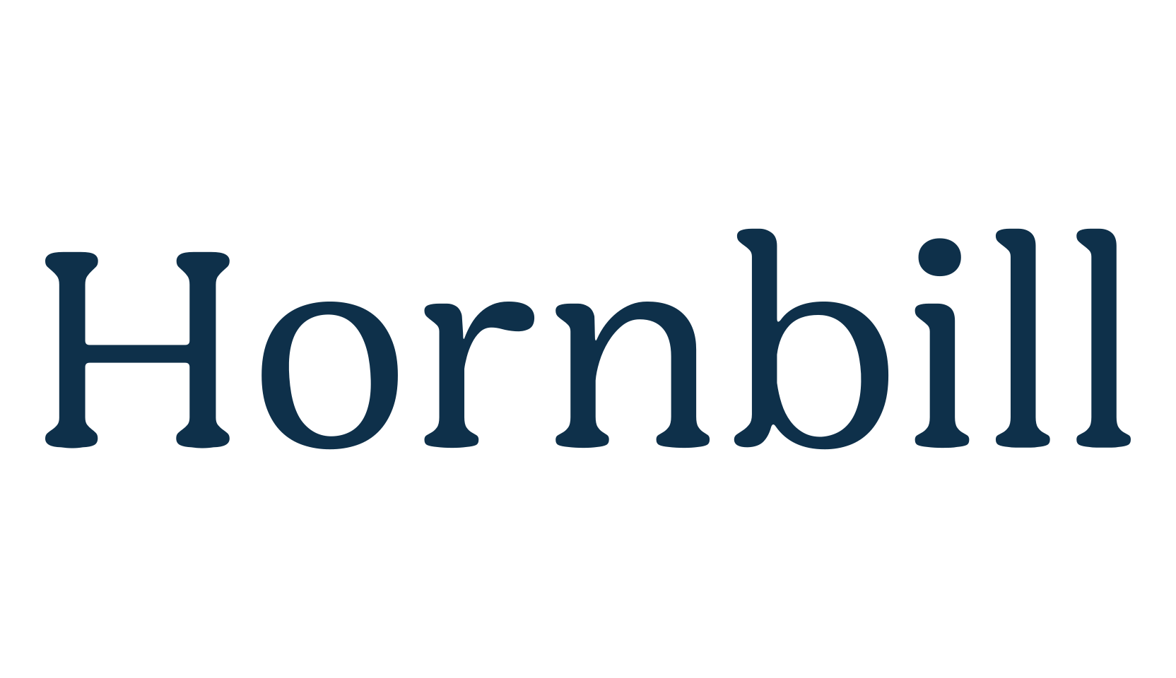 Hornbill, fancy retro decorative font preview