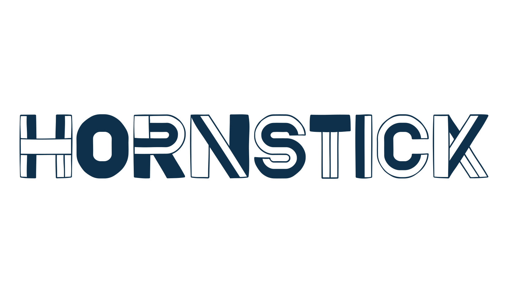 Hornstick, fancy decorative font preview