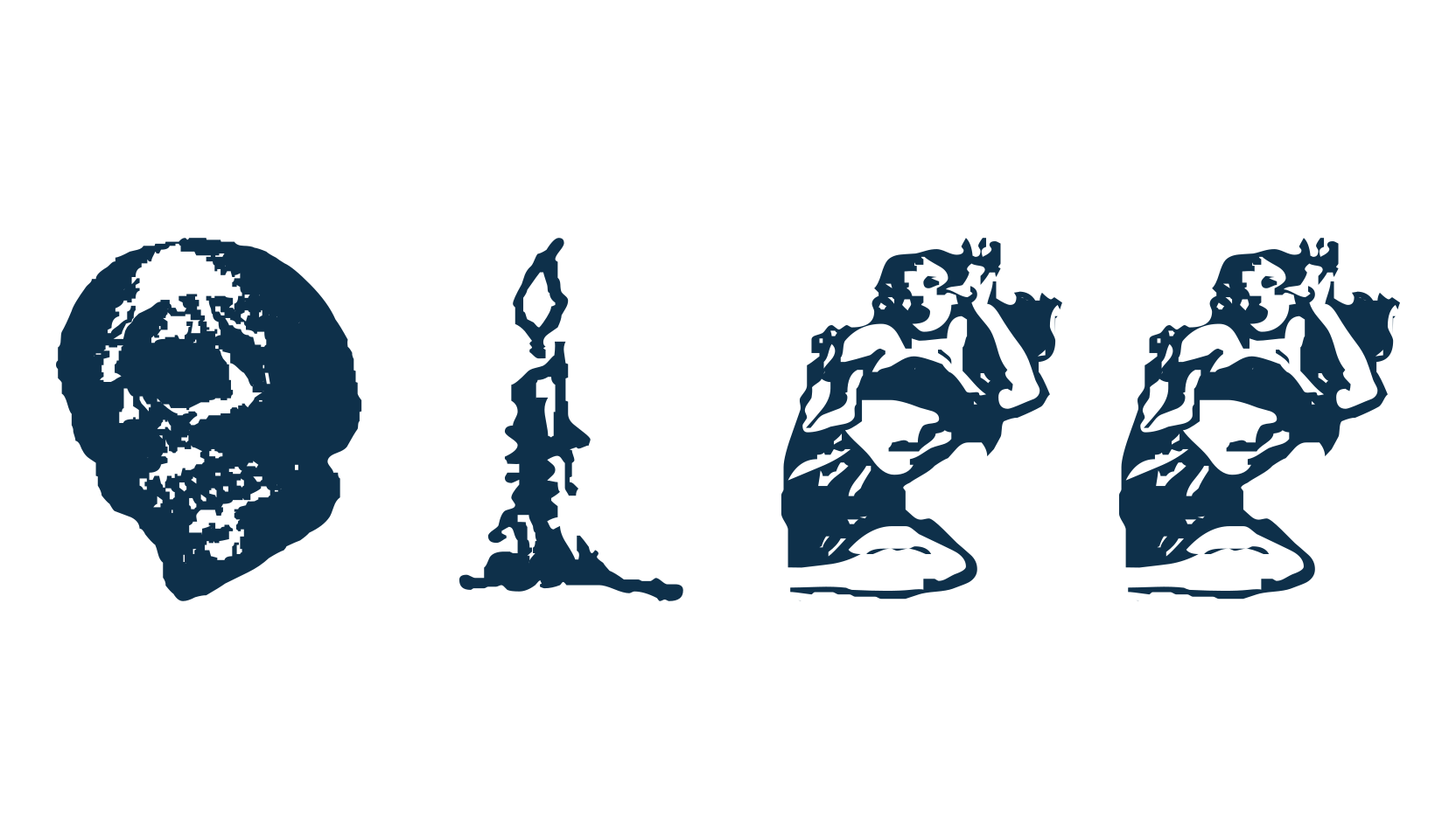 Horror Dingbats Eerie Edition, display market font preview