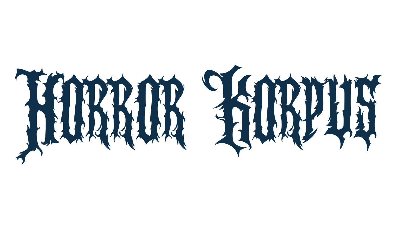 Horror Korpus, holiday halloween fancy decorative horror font preview