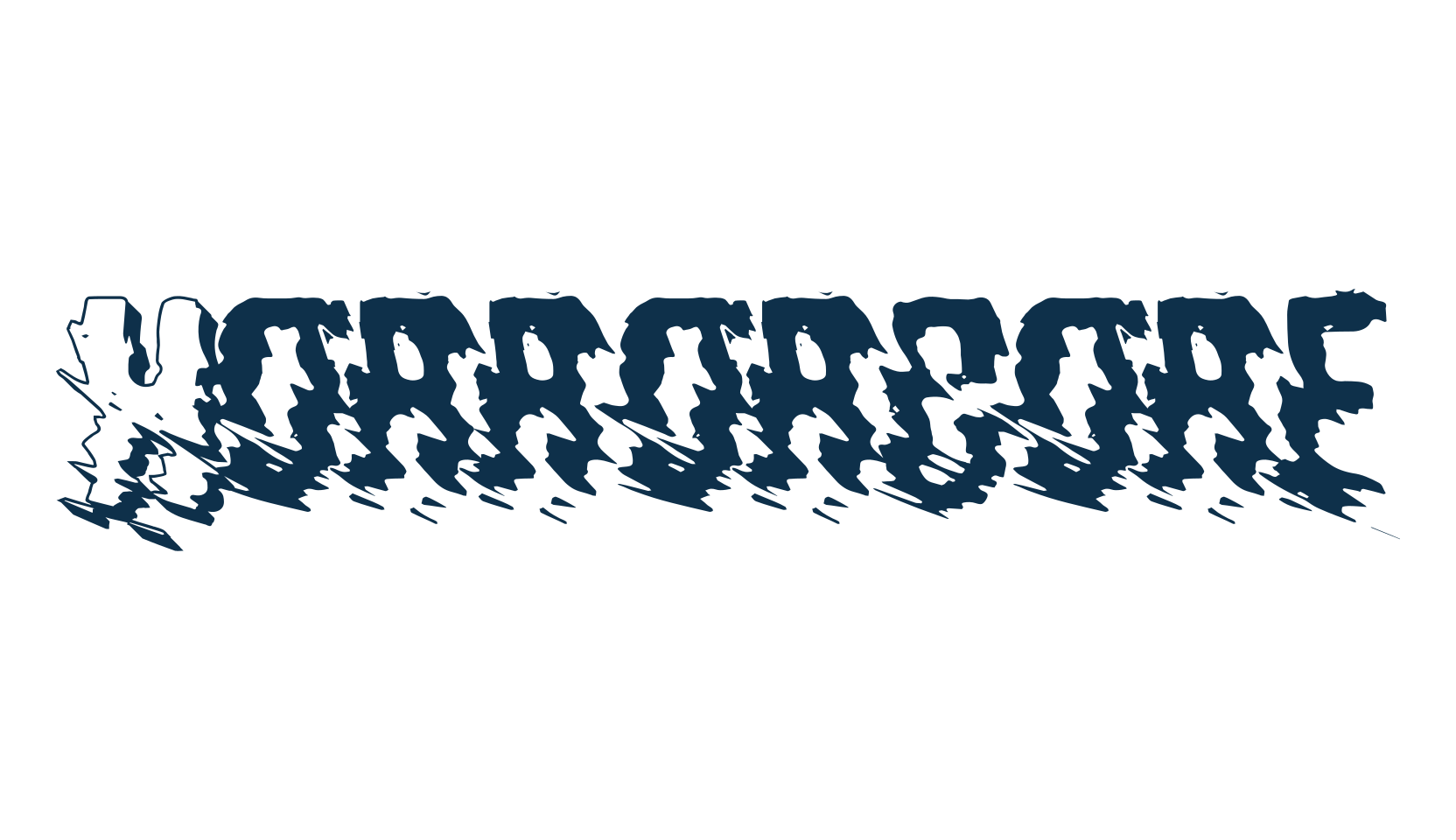Horrorcore, holiday halloween fancy decorative horror font preview