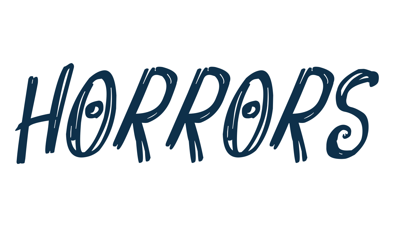 Horrors, display market font preview