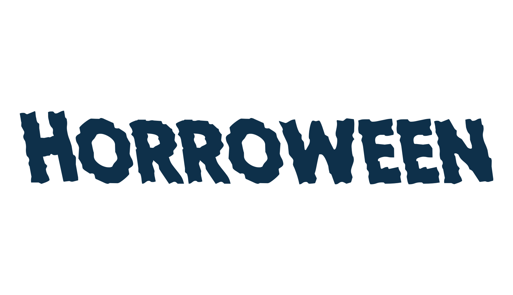 Horroween, holiday halloween fancy decorative horror font preview