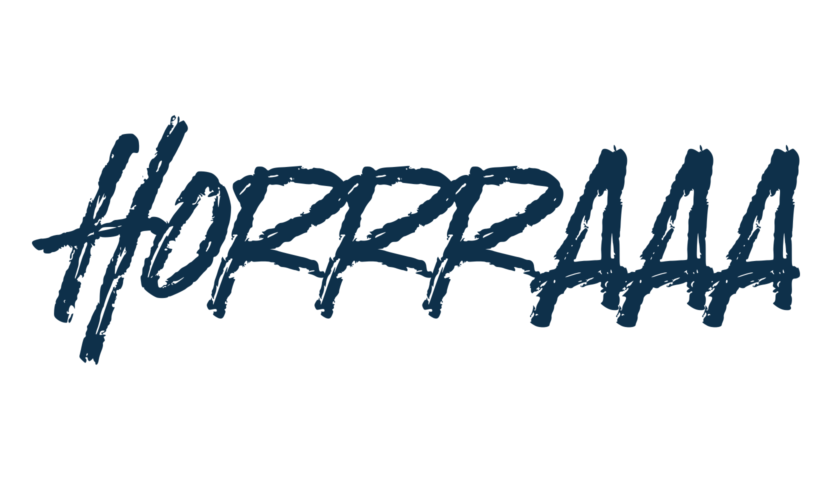 Horrraaa, holiday halloween fancy decorative horror font preview