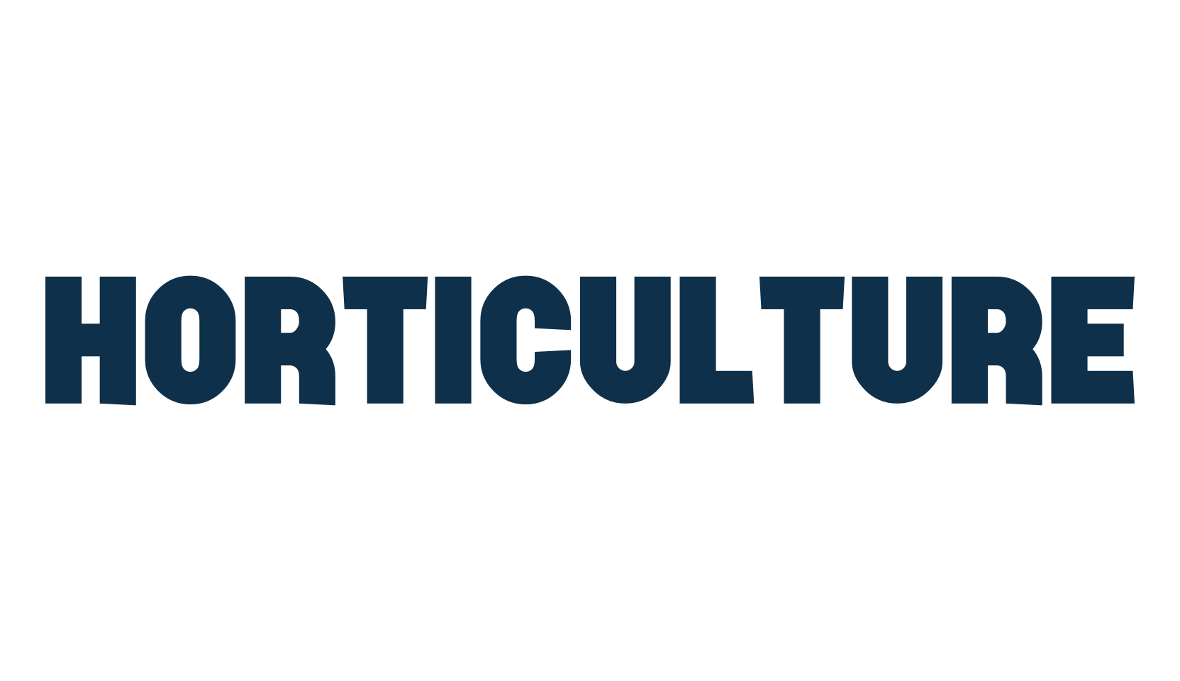 Horticulture, sans serif font preview