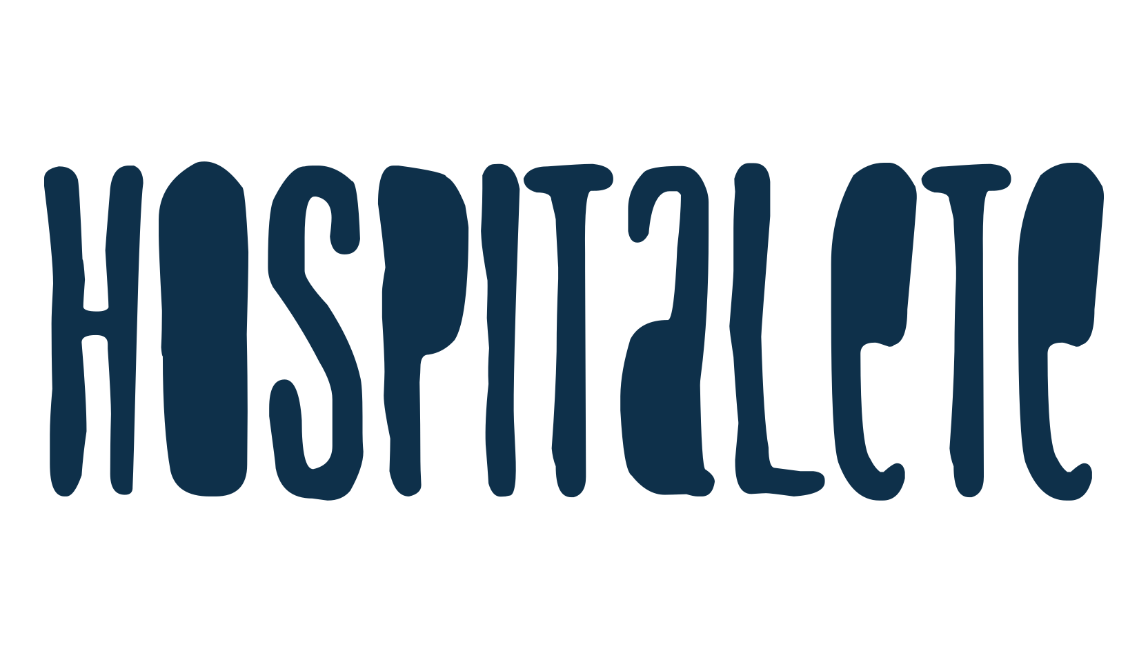 Hospitalete, fancy cartoon decorative font preview