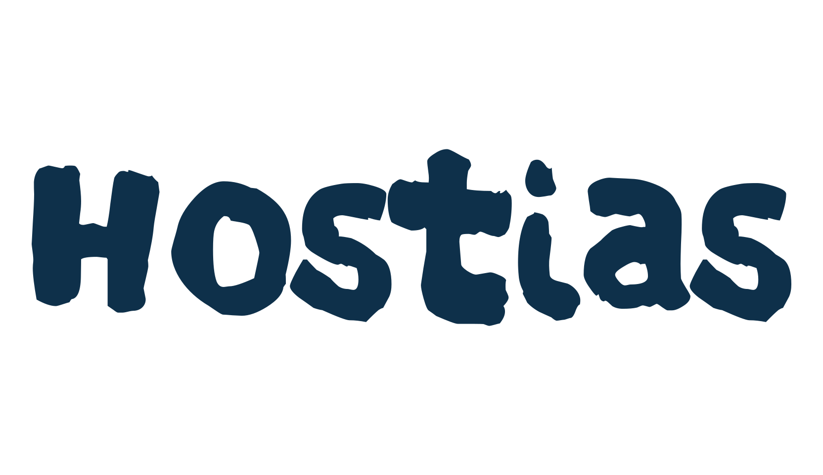 Hostias, various font preview