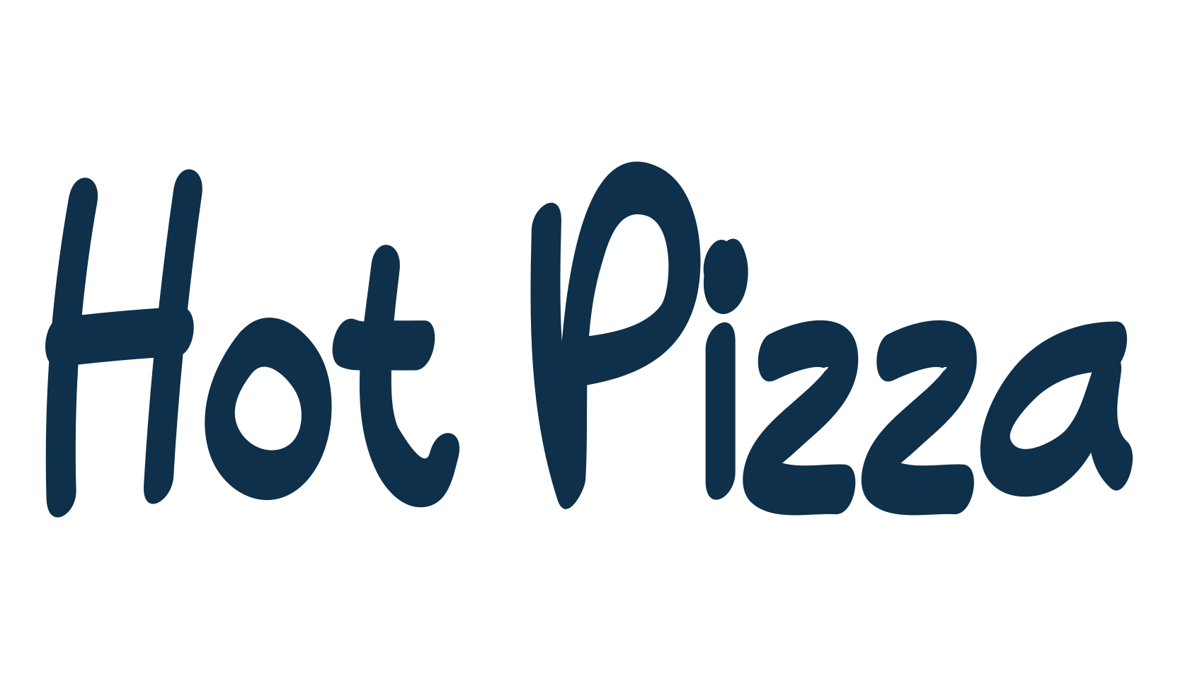 Hot Pizza, script handwritten fancy decorative calligraphy font preview