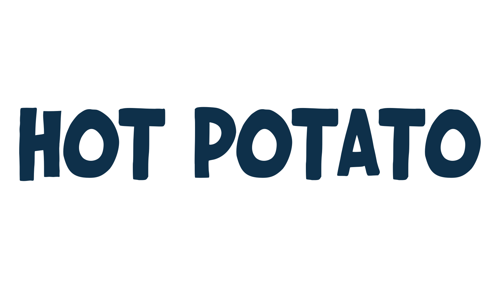 Hot Potato, cartoon font preview