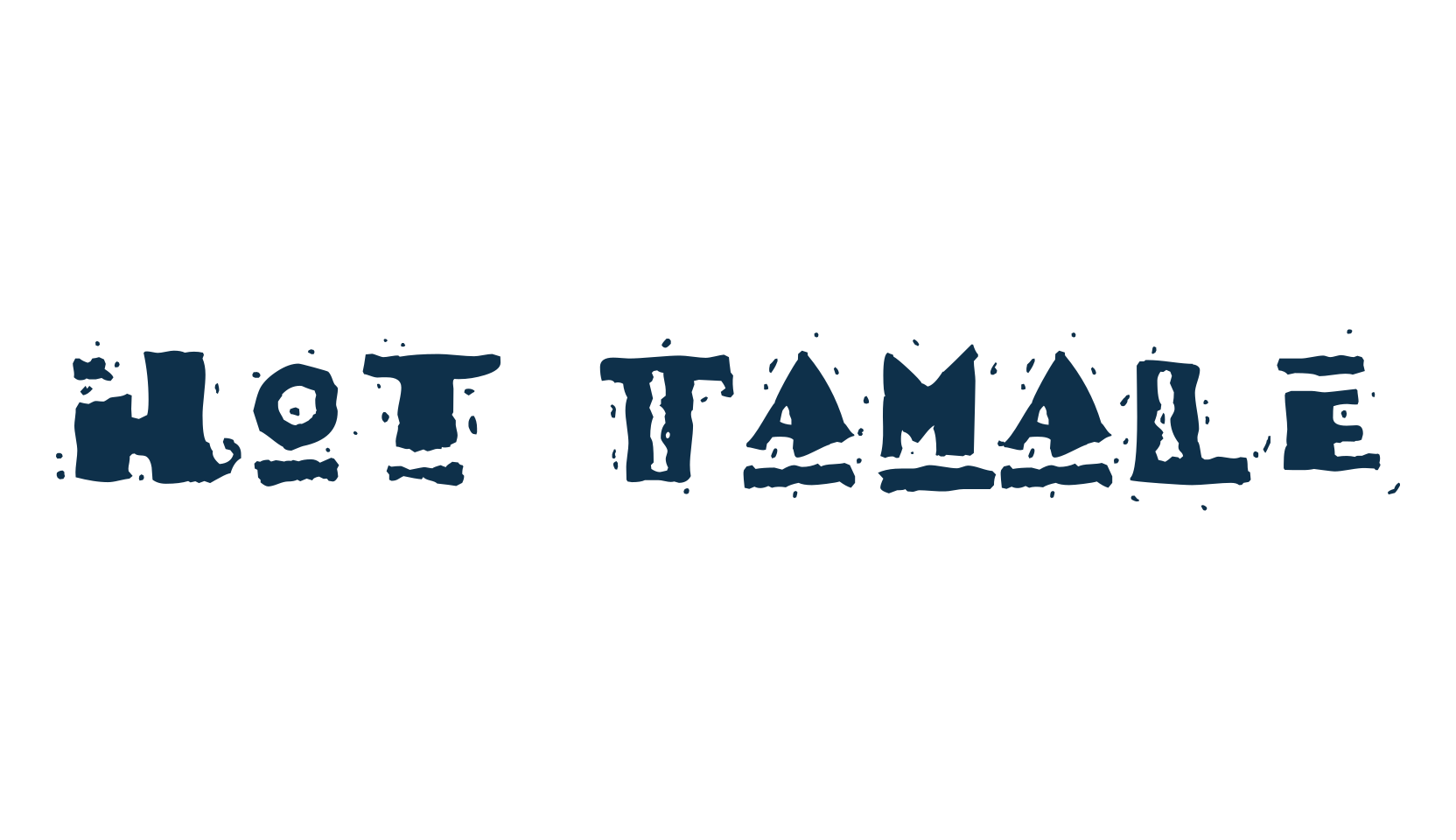 Hot Tamale, mexican font preview