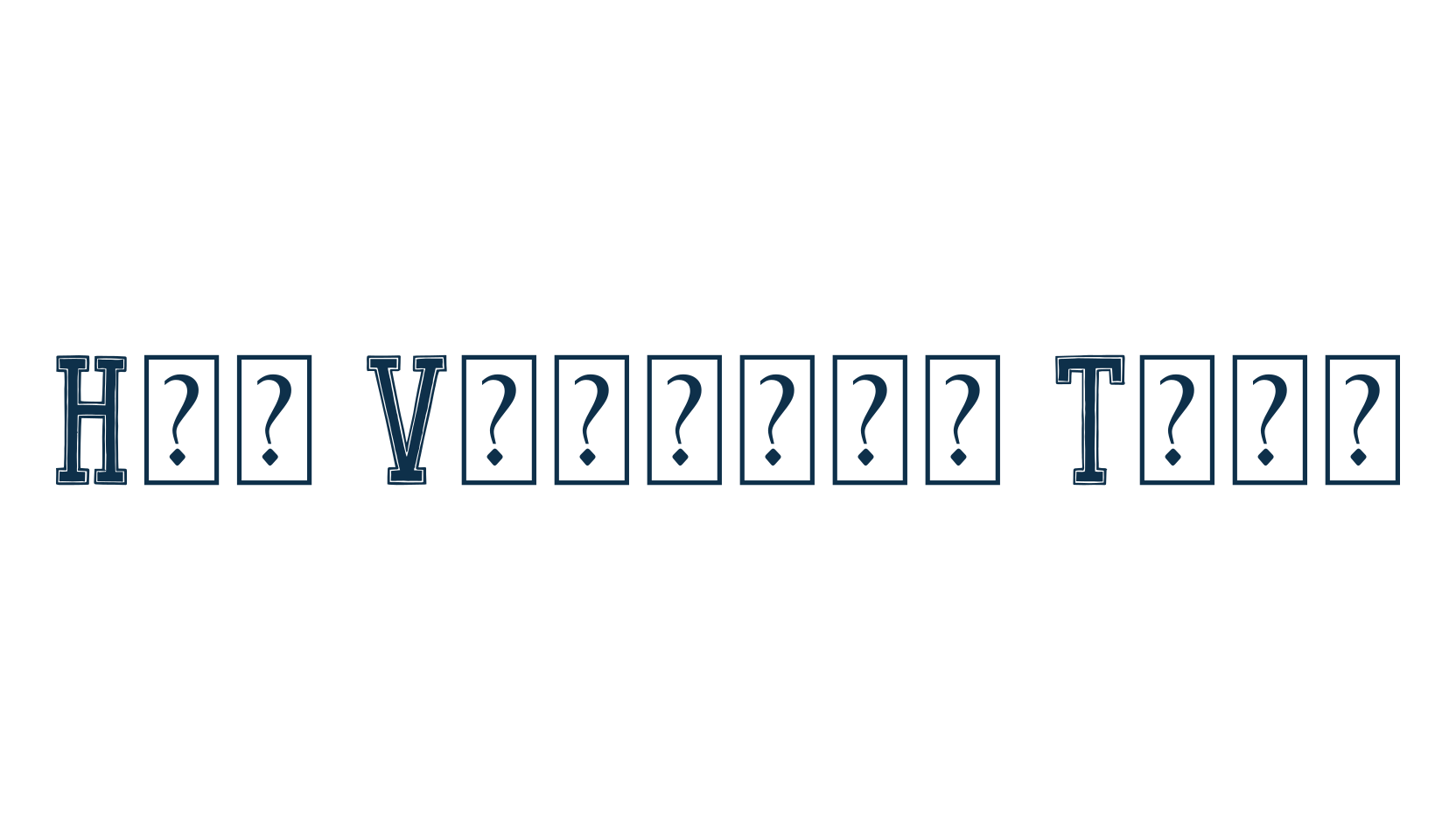 Hot Varsity Team, fancy old school decorative font preview