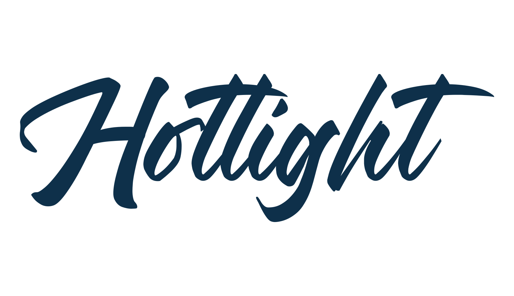 Hotlight, fancy decorative font preview