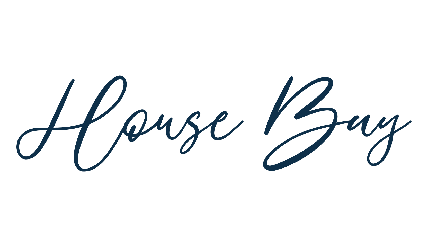 House Bay, script calligraphy fancy decorative font preview