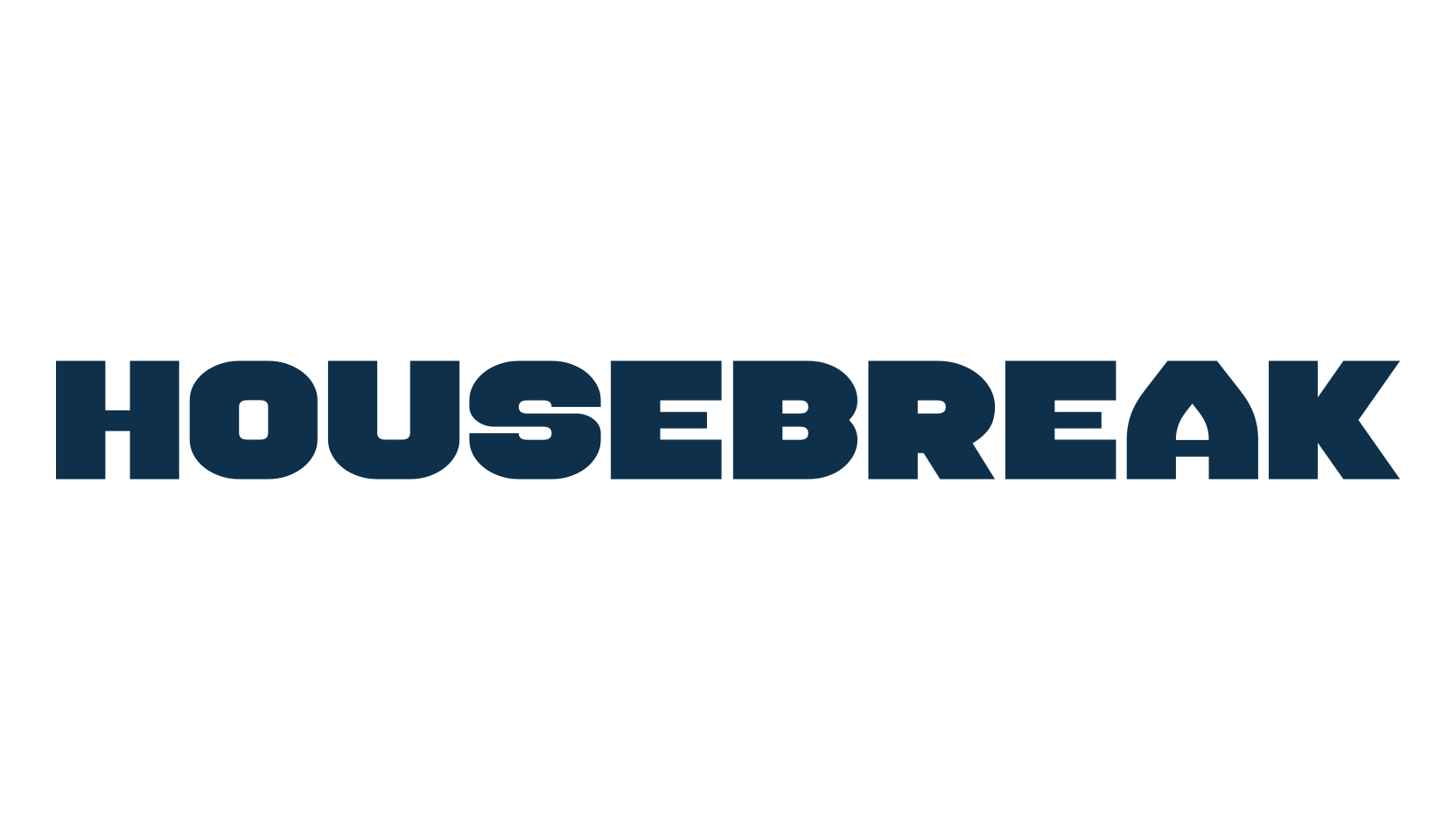 Housebreak, basic sans serif font preview