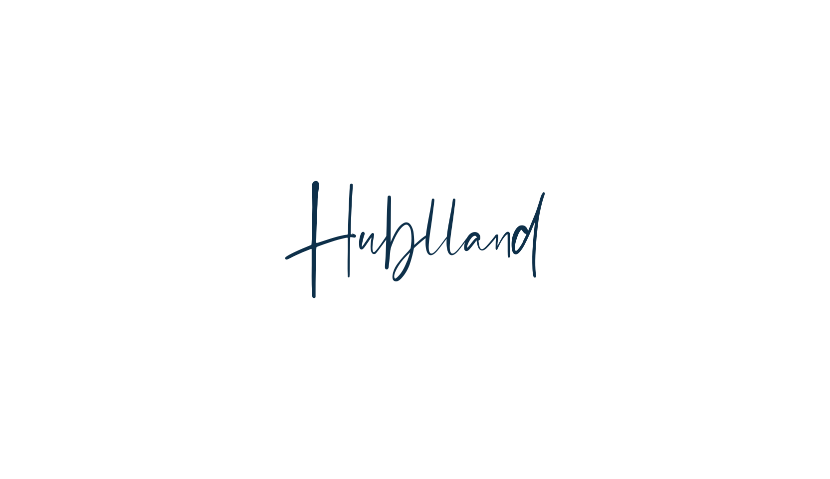 Hublland, script handwritten fancy decorative calligraphy font preview