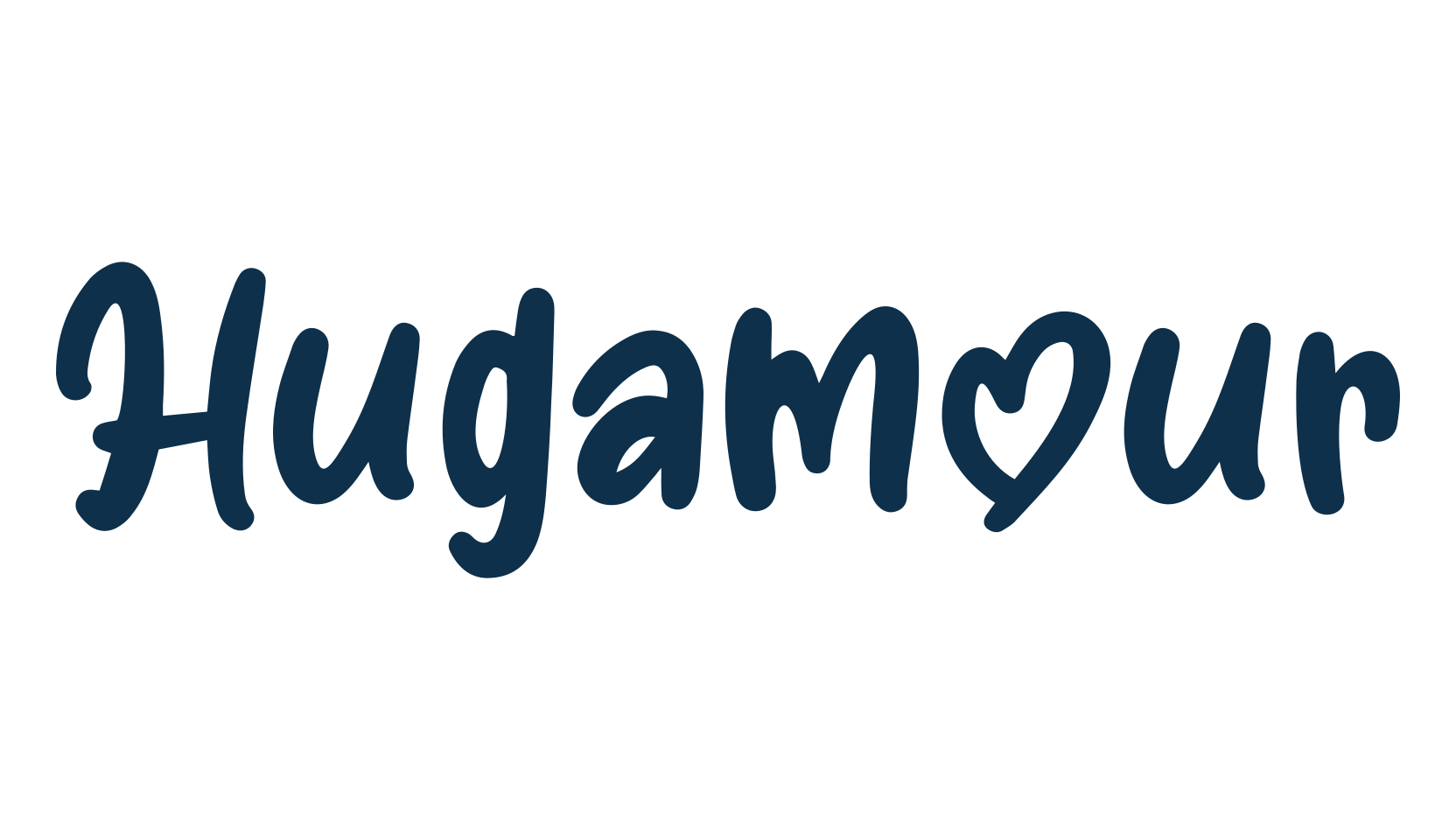 Hugamour, various font preview