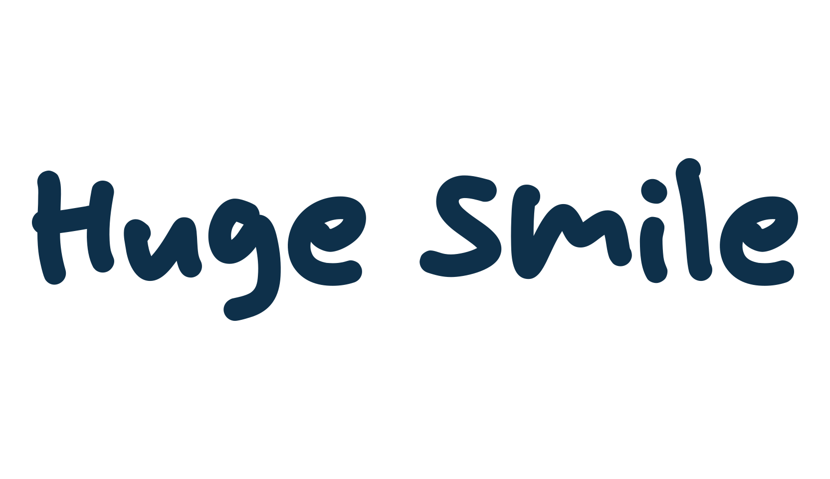 Huge Smile, script handwritten fancy decorative calligraphy font preview