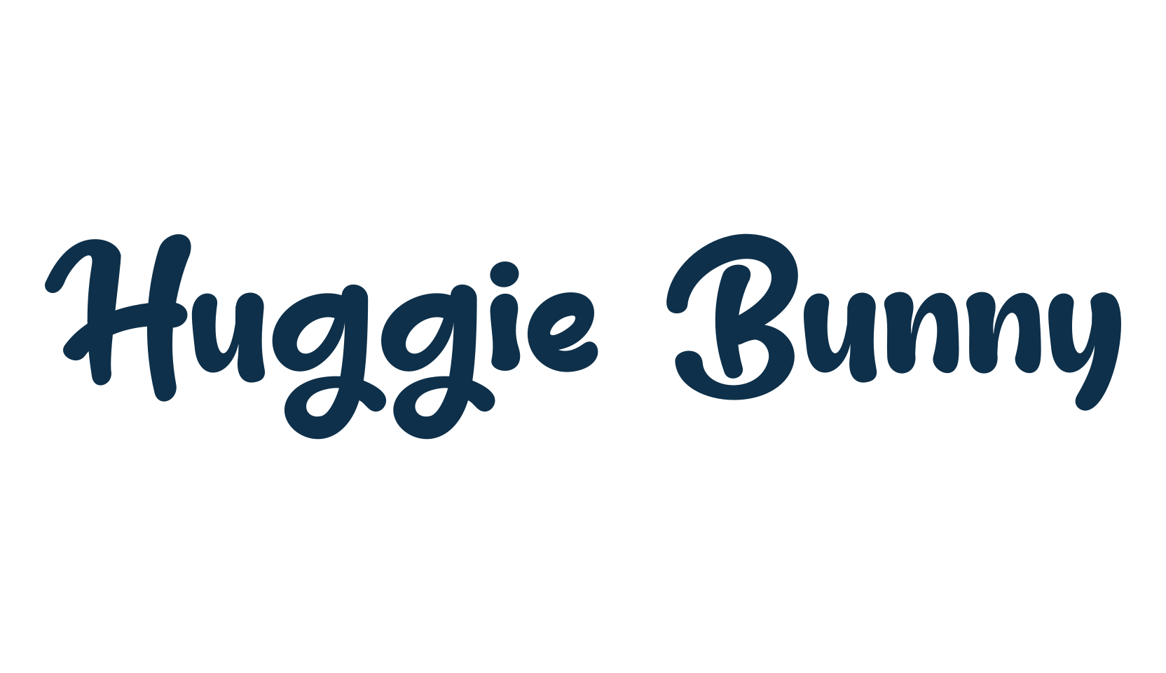 Huggie Bunny, fancy various decorative script calligraphy font preview