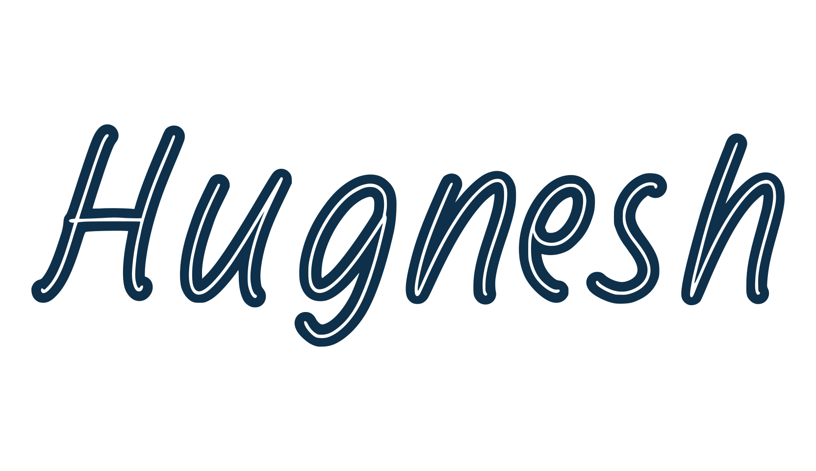 Hugnesh, display market font preview