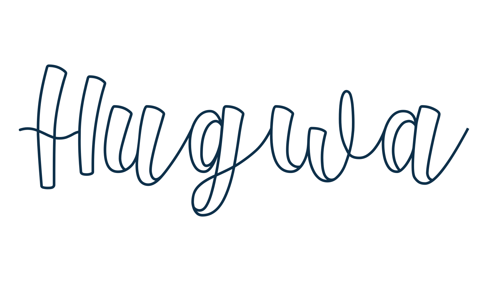 Hugwa, display market font preview