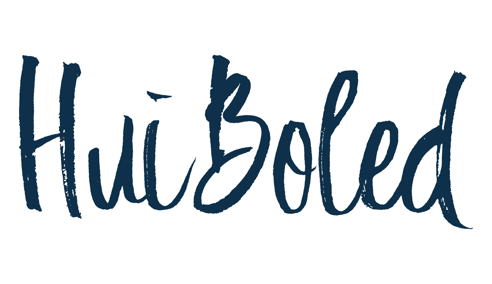 Hui Boled, script brush fancy decorative calligraphy font preview